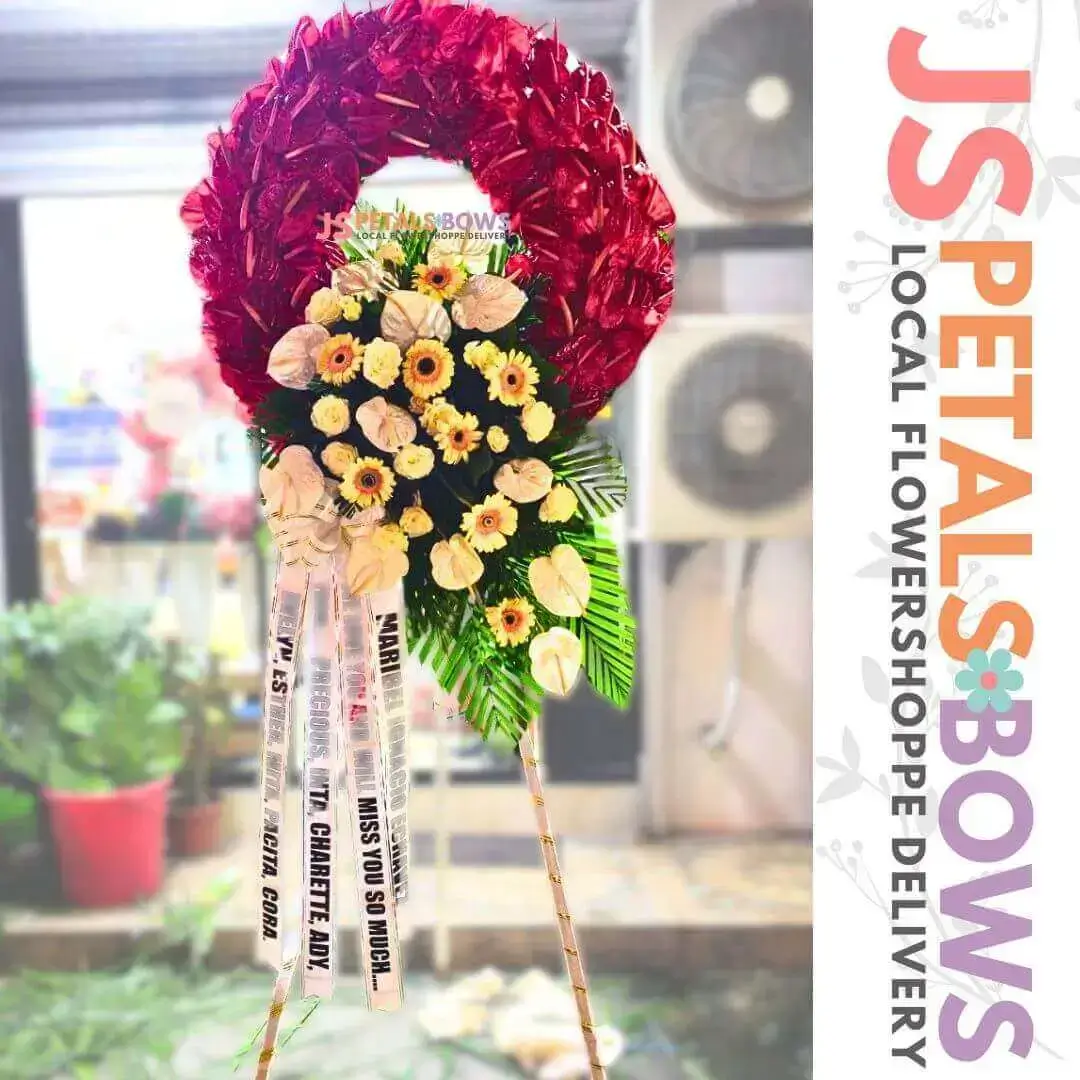 Radiant Serenity Wreath